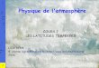 COURS 2 LES LATITUDES TEMPÉRÉES - …gershwin.ens.fr/legras/Cours/L3-meteo/temper.pdf · II. 3 Fonctions de courant et de potentiel. ... aux latitudes extra-tropicales. Equateur