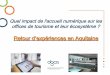 Quel impact de l'accueil numérique sur les offices de ... · Communauté d’Agglomération du Val de Garonne Office de Tourisme 3 étoiles et EPIC depuis 2005 ... • Une borne