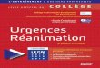 Urgences · Urgences - Réanimation Ouvrage dirigé par les Pr Fabienne Saulnier, Alain Cariou et Damien du Cheyron Collège National des Enseignants de Réanimation Urgences Réanimation