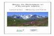 Stage de Botanique et d’Ecologie alpine · Stage de Botanique et d’Ecologie alpine ... au cours de l’année et à amplitude thermique bien moins marquée (noter qu’à Autrans