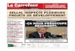 Le Carrefour · œuvre du programme du président de la République. «ÇA NOUS PRÉOCCUPE BEAUCOUP!» 