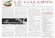 Le Galopin 12 · LE GALOPIN Journal impertinent à parution aléatoire PRIORITAIRE À TAXE REDUITE Bienheureuse créature, vierge de toute inclination à l’humour noir, pince tes