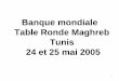 Banque mondiale Table Ronde Maghreb Tunissiteresources.worldbank.org/INTTUNISIA/Resources/Genre+Enjeux.pdf · 3.5 AEP ASS E&AC Asie du Sud PMD MENA Algérie Maroc Tunisie ... les