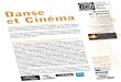 Mise en page 1 - mutualise.artishoc.commutualise.artishoc.com/cnd/media/5/dp_danse_et_cinema-3.pdf · Créée en 1982 au sein de la Cinémathèque française, la Cinémathèque de