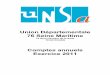 Union Départementale 76 Seine Maritime - Comptes …comptes.unsa.org/documents/2011/2011_ud-76.pdf · 789 Contributions de financement 0,00 € 740 Reversement mandat extérieur