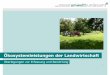 Ökosystemleistungen der Landwirtschaft - BfN: Startseite · Ökosystemare Leistungen –Landwirtschaft als Anbieter ... Nicht erreichen des Biodiversitätszieles 2010 ... Landwirtschaft
