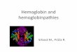 Hemoglobin and hemoglobinpathies - Univerzita .Hemoglobin A which is irreversibly glycated at one