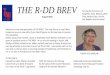 THE R-DD BREVrddlag.org/lag/brev/201608.pdf · THE R-DD BREV August 2016 ... Kirsten Bornus –for help in researching new fun classes on jewelry and wood working and introducing