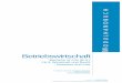 M Betriebswirtschaft - frankfurt-university.de · Rechtliche Rahmenbedingungen, Betriebliche Entscheidungen (Rechtformen von Unter- nehmen, Einführung in die verschieden Formen,