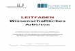 LEITFADEN Wissenschaftliches Arbeiten - aau.at · Controlling und Strategische Unternehmensführung Marketing und Internationales Management Juni 2017 – 4. überarbeitete Version