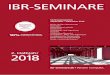Seminarprogramm - ibr-online.de · Dr. Stephan Bolz Rechtsanwalt ... Auch am 22.10.2018 in München und am 30.11.2018 in Dresden. ... (Dr. Michael Gross)