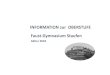 INFORMATION zur OBERSTUFE Faust-Gymnasium …faust-gymnasium.de/fileadmin/user_upload/oberstufe/Info-Kurswahl... · Wiederholung; Fachhochschulreife 8. ... - 2 Halbjahre: Literatur,
