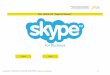 Erste Schritte mit “Skype for Business” - IT-Tutorialstutorials.phgr.ch/wp-content/uploads/2017/01/SkypeAlles.pdf · Erste Schritte mit “Skype for Business” Windows Android