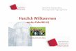 Herzlich Willkommen - Fachschaft 03 München in Zahlen ca. 16.500 Studierende ca. 500 ProfessorInnen, 660 MitarbeiterInnen, 750 Lehrbeauftragte 4 Bereiche: Technik ... Fakultäten