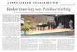 APPENZELLER VOLKSFREUND Appenzellerland …museum.heiden.ch/PDF/Biedermeier-Tag 2015-Rezens.Volksfreund.pdf · rich Heine, Annette von Droste-Hülshoff, Johann Wolfgang von Goethe,