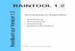 Handbuch RAINTOOL 1 - vgebhard.de 12 Handbuch.pdf · Das SM-Format in der ursprünglichen Version kann keine Ausfallzeiten und keine verschie-denen Intervallbreiten darstellen. Es