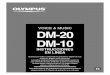 VOICE & MUSIC DM-20 DM-10 - .1 VOICE & MUSIC DM-20 DM-10 Gracias por haber comprado la grabadora