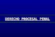DERECHO PROCESAL PENAL - …cvperu.typepad.com/files/modulo1sistema-procesal-pena… · PPT file · Web view2013-04-27 · En esta fase se actúan las pruebas ... FLAGRANCIA Se entiende