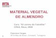 MATERIAL VEGETAL DE ALMENDRO - gencat.cat · Facilidad de despellejado del fruto ... Riego deficitario. Árboles plantados en 2000. (Miarnau et al., 2008) Equivalencia de producción