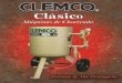 Silenciador de escape - Clemco Industries Corp. · flujo de aire sin pérdidas de presión causadas por codos y facilita el reemplazo de válvulas ... pierda el control de la boquilla
