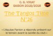 The Tangos Time N 26 - s1.static-footeo.coms1.static-footeo.com/uploads/csv/Medias/Gazette_CS_Viriat/The...The Tangos Time N°26 « L’équipe Fanion a répondu présent sur le terrain