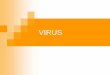 VIRUS - sgpwe.izt.uam.mxsgpwe.izt.uam.mx/files/users/uami/acym/virus.pdf · VIRUS: Son parásitos intracelulares obligados, carecen de enzimas con las que desarrollar su propio metabolismo,