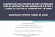 Escuela Colombiana Ingenieria unidad de proec Especalizacion Trabajo de Grado ... · 2018-06-22 · Producto del Trabajo de Grado •Informe con los estudios de pre factibilidad para