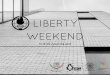 PROGRAMA - Cámara de Diputados · PROGRAMA Liberty Weekend ... 10:40-10:50 Pase de Lista y Honores a la Bandera ... 17:10 - 17:20 Palabras de Agradecimiento y Clausura 