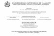 SOCIOLOGÍA - Universidad Autónoma de Nayaritarchivos.uan.edu.mx/uaprepa1/Programas de Estudio/Quinto Semestre... · de los grupos sociales y de los seres humanos particulares, el