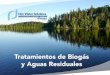 Tratamientos de Biogás y Aguas Residuales · Líneas de trabajo en el campo del Biogás: