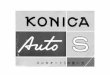 コニカオートS主要性能 - KenkoTokina · 各部の名称 1 視野内絞り採光窓 高低切替レバー 露出計受光窓 フォーカスレバー セルフタイマー