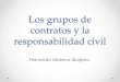 Los grupos de contratos y la responsabilidad civil · • Plan general: 1. Grupos de contratos en “cadena traslaticia” 2. Grupos de contratos con obligación de hacer y ... especial