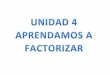 CENTRO ESCOLAR REPUBLICA DE NICARAGUA · determinar si una expresión algebraica es factorizable ... trinomio cuadrado perfecto con la diferencia ... de reglas para factorizar por
