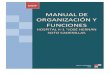 MANUAL DE ORGANIZACIÓN Y FUNCIONES - hjsc.gob.pe/DocumentosHJSC/MOF/MOF HOSPITAL CHOTA.pdf · actualidad