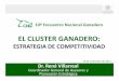 EL CLUSTER GANADERO - cnog.org.mxcnog.org.mx/_documentos/memoria8-2013.pdf · semillas mejoradas Impulsar el desarrollo regional, agro-parques y proyectos estratégicos. 1 6 7 3 8