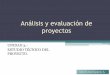 Anlisis y evaluaci³n de proyectos - web.uqroo.mxweb.uqroo.mx/archivos/jlesparza/UnidadIII ACPSC-137... 