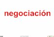 negociación - VOM | Venketing Negociacion y... · Comprensión de los principios de la negociación y habilidad para aplicarlos. ... Modelo de Franc Ponti Luis Mª García Bobadilla