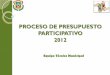 Presupuesto participativo 2010 - Municipalidad Distrital ... · APROBADO MEDIANTE ORDENANZA ... ACTIVIDADES FECHA Y HORA ZONA LUGAR ... segura y organizada, donde niños, niñas,