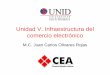 Unidad V. Infraestructura del comercio electrónicodsc.itmorelia.edu.mx/~jcolivares/courses/ecom072q/ecom_u5.pdf · Algunos mecanismos son el uso de contraseñas, dispositivos biométricos,