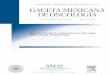 Guías de Manejo de Antieméticos en Oncología, … Suplemento 4-2011.pdf · T Comité editorial Publicación Oficial de la Sociedad Mexicana de Oncología DRA. AURA A. ERAZO VALLE