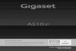 Gigaset A510 IP€¦ · Gigaset A510IP / ARG / A31008-M2230-U201-2-7819 / Cover_front.fm / 12.10.2012 ¡Enhorabuena! Con la compra de un Gigaset has elegido una marca comprometida