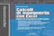 CALCOLI DI INGEGNERIA CON EXCEL - lavoripubblici.it · Procedimento di calcolo e verifica ..... ˝ 16 1.5.1. Analisi dei carichi 