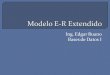 Modelo E-R Extendido - eruano.files.wordpress.com · superclases son heredados por las subclases. Atributos y relaciones de superclase aplican para todas las subclases. Atributos