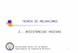TEORÍA DE MECANISMOS 2.- RESISTENCIAS …ocw.uc3m.es/ingenieria-mecanica/teoria-de-maquinas/material-de... · Freno de Prony Prensa de cuñas “Cinemática y dinámica de Máquinas”