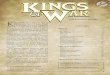 EDICIÓNªgrimorio.sociedadnocturna.net/Recopilacion/Miniaturas/Kings of War.pdf · Kings of War es un juego tan fácil de aprender como rápido de jugar, aunque te llevará algo