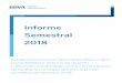 Informe Semestral 2018 · auditorfa de las estados financieros intermedios resumidos consolidados de nuestro informe. ... En el caso del analisis colectivo estan basadas en ... BBVA