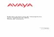 Edición Avaya one-X Deskphone para Teléfono IP …€¦ · Realización de una llamada saliente en una línea puenteada ..... 17 Acerca de Contacts ... Para mover la pantalla, jale