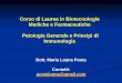 Corso di Laurea in Biotecnologie Mediche e … · (placche Peyer, linfociti intraepiteliali) ... Attivazione dei linfociti: teoria del doppio segnale. Linfonodo: antigeni trasportati