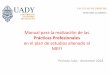 Manual para la realización de las - derecho.uady.mx PRACTICAS... · Manual para la realización de las Prácticas Profesionales en el plan de estudios alienado al MEFI Período Julio