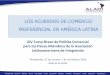 LOS ACUERDOS DE COMERCIO PREFERENCIAL … · Colombia Cuba Perú Uruguay Venezuela Argentina ... varianza según modelo econométrico: 1. ... Diversificación de las importaciones